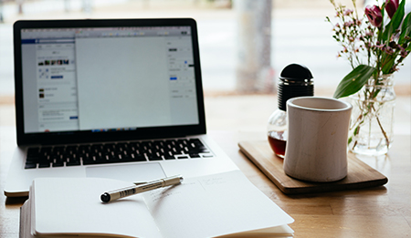 two people exploring properties on an ipad